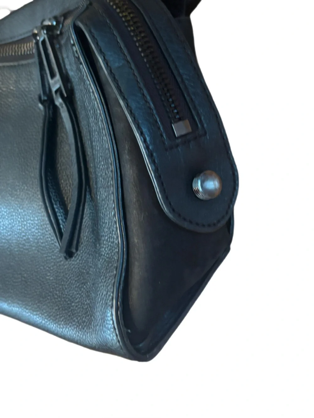 Botkier Nomad Black Leather Crossbody Bag - Great Condition (Repaired Loop)